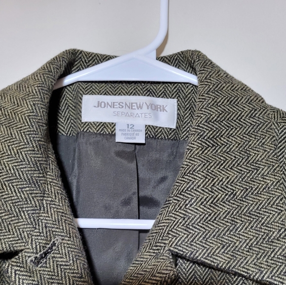 Jones New York Tweed Blazer - Picture 2 of 2